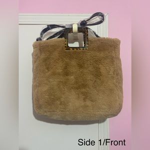 Freddy Faux Fur Tote Bag - NWT